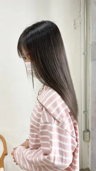 カラー ✨ブリーチなしカラー ×髪質改善✨松村 潤のヘアスタイル