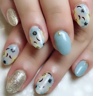 ネイル ラウバイマノマノ なかざとのネイルデザイン