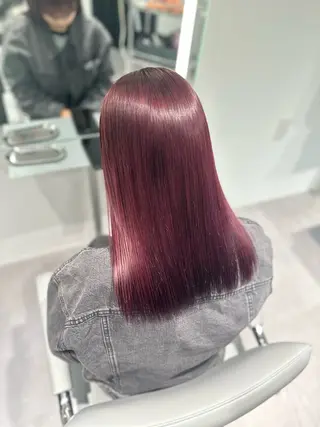 ミディアム カラー 髪質改善 支持率 Ｎｏ.1いぶきのヘアスタイル