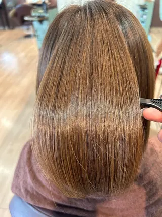 ショート 💛艶カラー髪質改善 💛MIYUのヘアスタイル