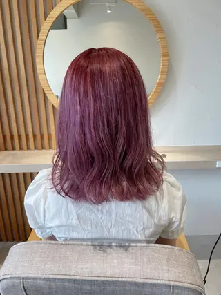 ミディアム カラー Hitotose代表 中島和樹のヘアスタイル