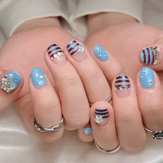 ネイル junna のぞいてねのネイルデザイン