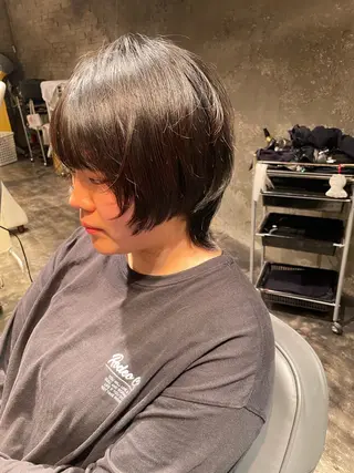 ショート アレクサンドルオブカラーズ金沢所属・喜多 伯斗のヘアスタイル