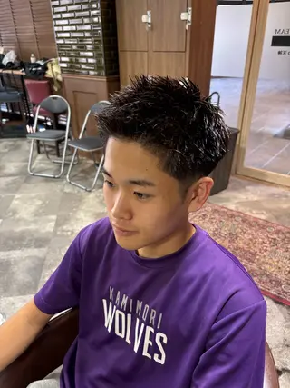 ショート growth天神所属・彌永 燈亜のヘアスタイル