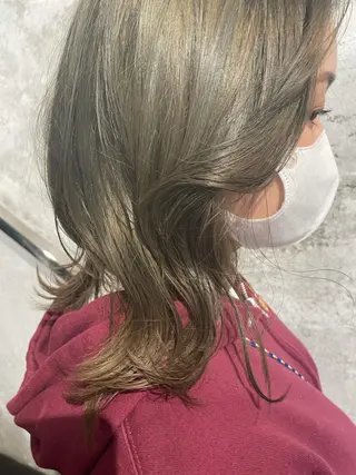 セミロング M.SLASH bonheur所属・松田 真央のヘアスタイル