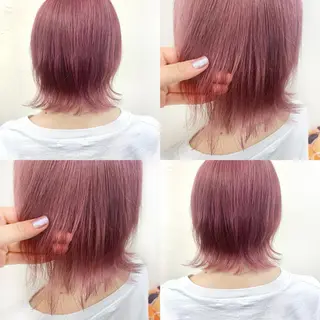 ショート カラー 💕上野美容師☁ ブリーチ💖サワのヘアスタイル