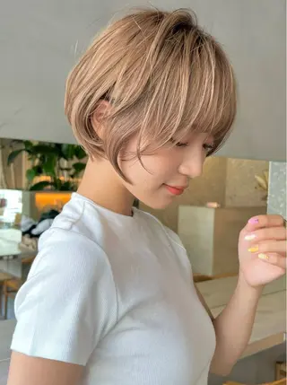 ショート カラー 宮澤 翔馬　[fifth]のヘアスタイル