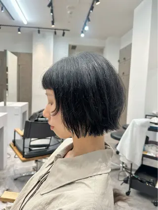 ミディアム ごとう さなのヘアスタイル