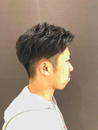 ショート メンズ 齋藤 らいのヘアスタイル