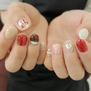 ネイル みよし市 nail salon*pomnal.co所属・Shimada Harukaのネイルデザイン