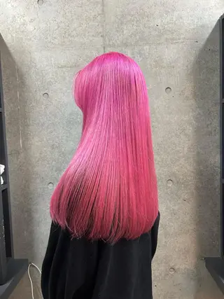 カラー すずき さくやのヘアスタイル