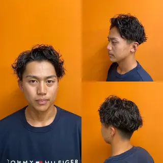 ショート メンズヘアササキ チバのヘアスタイル