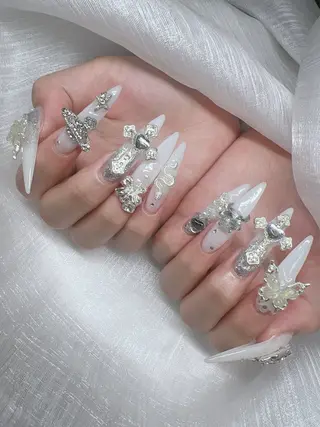 ネイル Lee Nails チップ長さだし専門店のネイルデザイン