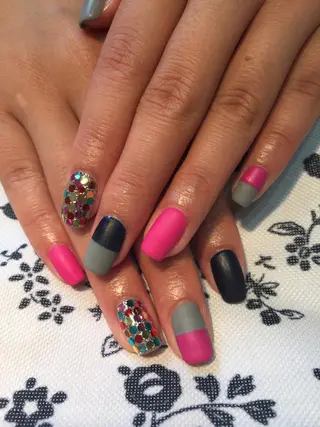 ネイル ＦreeDoＭ   Design所属・W KUMIのネイルデザイン