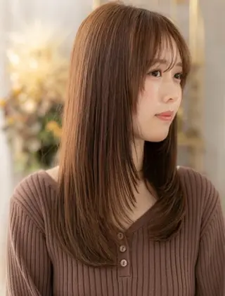 ミディアム 新澤 そあのヘアスタイル