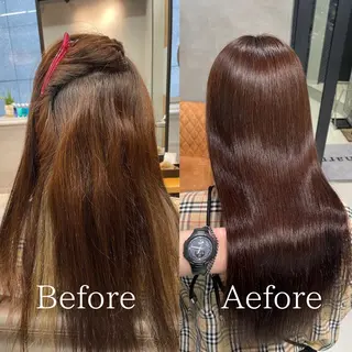 ヘアアレンジ charm《銀座》 ヘアセット/縮毛矯正のヘアスタイル