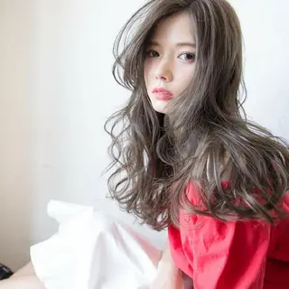 ロング カラー パーマ エクステ特化/ 塩浦太朗のヘアスタイル