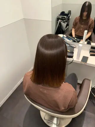 ミディアム Wisteria所属・美髪特化✨ 伊織✨縮毛矯正✨のヘアスタイル