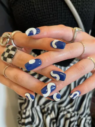 ネイル AOI✩⡱ y2kネイルのネイルデザイン