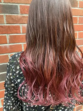 ミディアム カラー 髪質改善/痛ませ ないカラー/西村航大のヘアスタイル