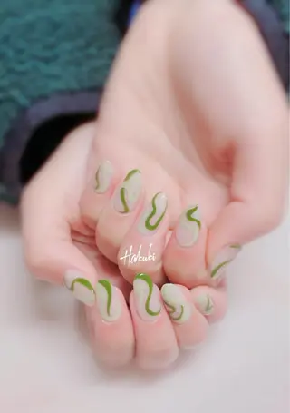 ネイル ハク キのネイルデザイン