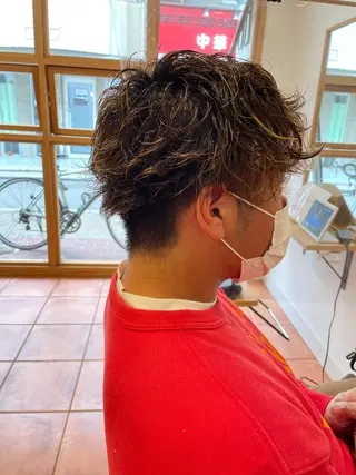 メンズ 美髪ストレート/ メンズヘア/中田海斗のヘアスタイル