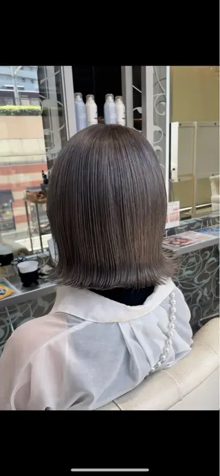 ショート カラー 西宮/ショート/ボブ /カットモデル募集のヘアスタイル