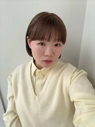 ショート 似合わせ/透明感 /レイヤー/りほ🤍のヘアスタイル