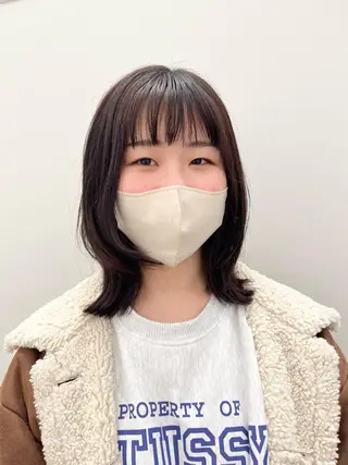 ミディアム ﾏｽﾀﾞ ｱｲﾘのヘアスタイル