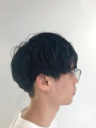 ショート カラー パーマ メンズ GRAND OMOTESANDOのヘアスタイル