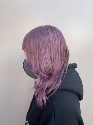 ロング カラー NYNY南草津店所属・立山 綾華のヘアスタイル