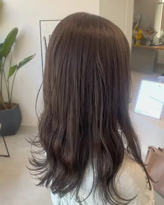 ロング カラー aimee 北垣 愛夏のヘアスタイル