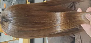 セミロング カラー 縮毛矯正/ 髪質改善/佐伯 駿のヘアスタイル