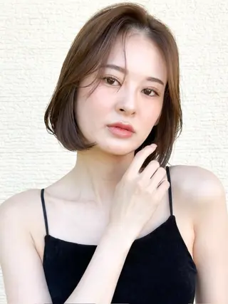 ミディアム ブリーチ/ヘアケア/ 艶髪/イギチハルのヘアスタイル