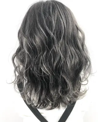 ミディアム 髪質改善カットカラー 小岩🌈くぼのヘアスタイル