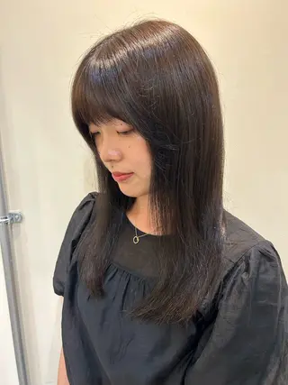 ミディアム 丸みショート/新宿 /みづき🐏のヘアスタイル