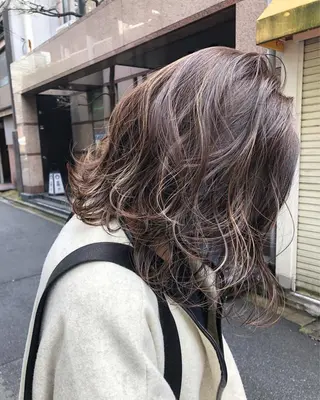 ミディアム カラー Tao所属・藤川 大智のヘアスタイル