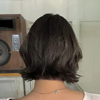 ショート 透け感hair/ ボブ/大世のヘアスタイル