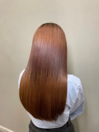 ロング カラー CARE ．KOBE所属・京谷 日向のヘアスタイル