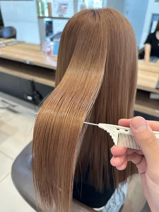 ロング HARE&MAKE EARTH 草津エイスクエア店所属・ヒラタ ソウタのヘアスタイル