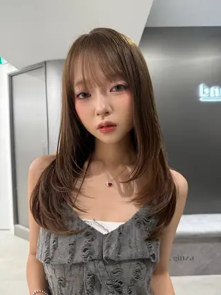 セミロング 佐藤巧己/艶髪 /銀座✨のヘアスタイル