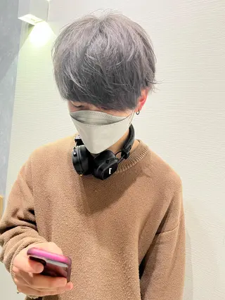 カラー メンズ 韓国ヘア🇰🇷 RYOTAのヘアスタイル