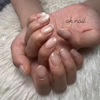ショート ネイル ak nail .のネイルデザイン