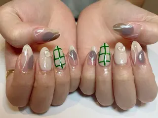 ネイル eight横浜🧸 kumabeのネイルデザイン