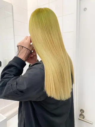 セミロング カラー パーマ 💖美髪改善💖 辻未侑のヘアスタイル