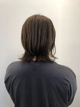 カラー Ruang所属・ツノガイ エリのヘアスタイル