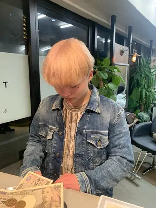 カラー メンズ Haru/THREE …by velvetのヘアスタイル