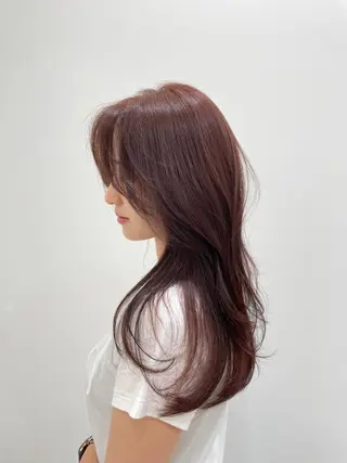 ロング 韓国ネイル🤍 イワサキ　リコ🍒のマツエク・マツパデザイン