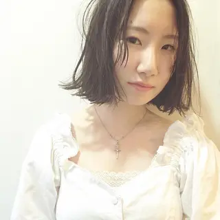 ショート ミディアム yuki hair所属・yuki watanabeのヘアスタイル