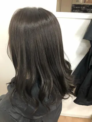 ミディアム カラー 福岡 舞のヘアスタイル